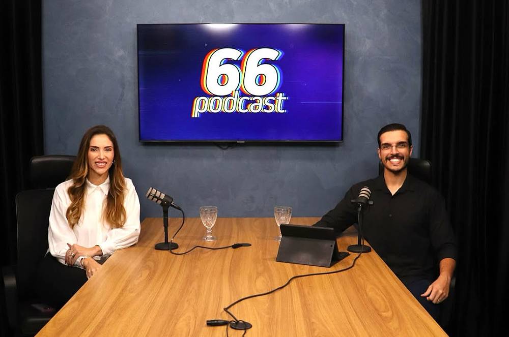 Patricciá Barce, CEO da Thonet Interiores, compartilha trajetória e insights sobre liderança no 66 Podcast