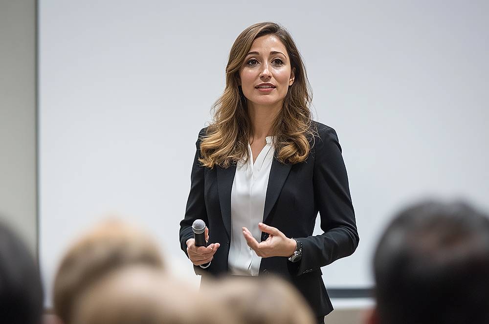 Empresária também aparece, comunica e influencia